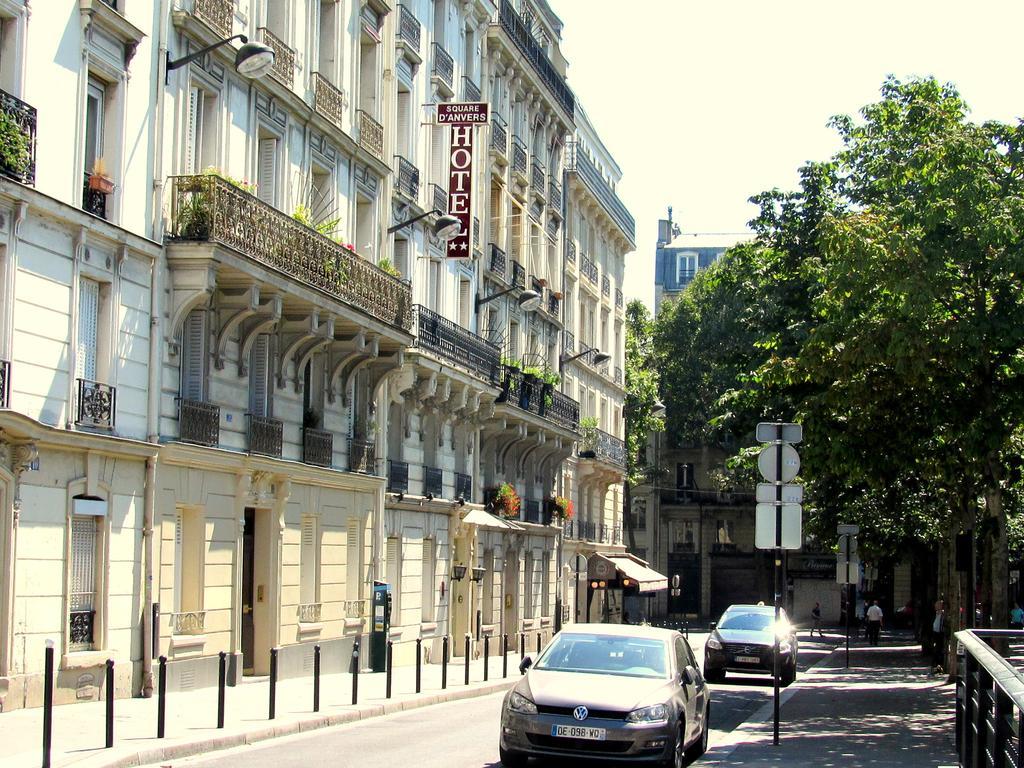 Hotel Du Square D'Anvers Paris Exterior photo